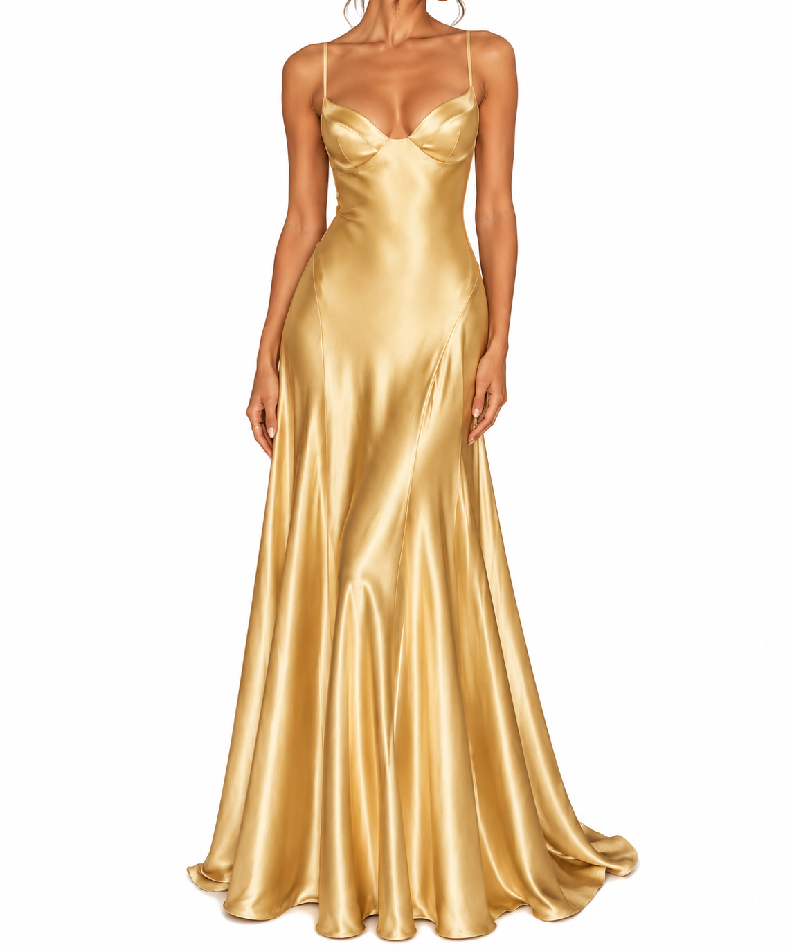 Golden Mimosa dress
