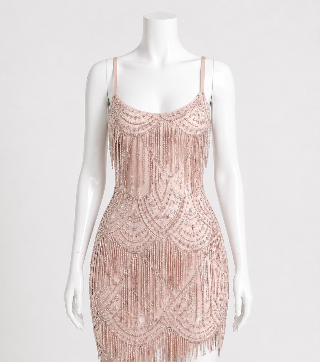Rose Wine Dress